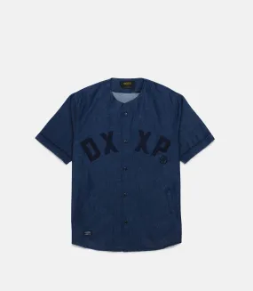 10Deep - Barn League Baseball Jersey, Indigo Denim