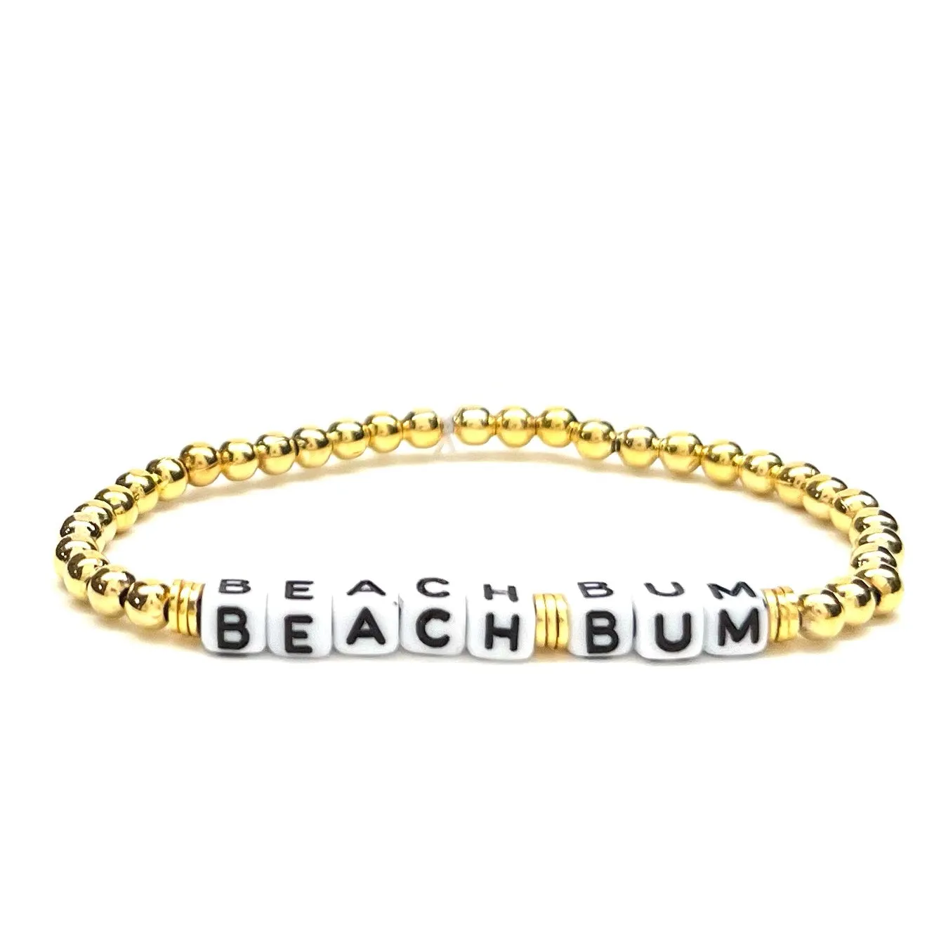 BEAD WORD BRACELET