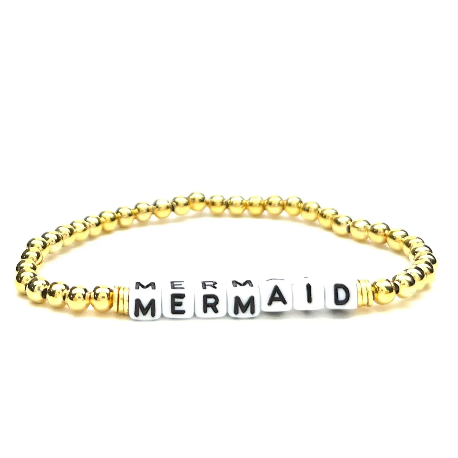 BEAD WORD BRACELET