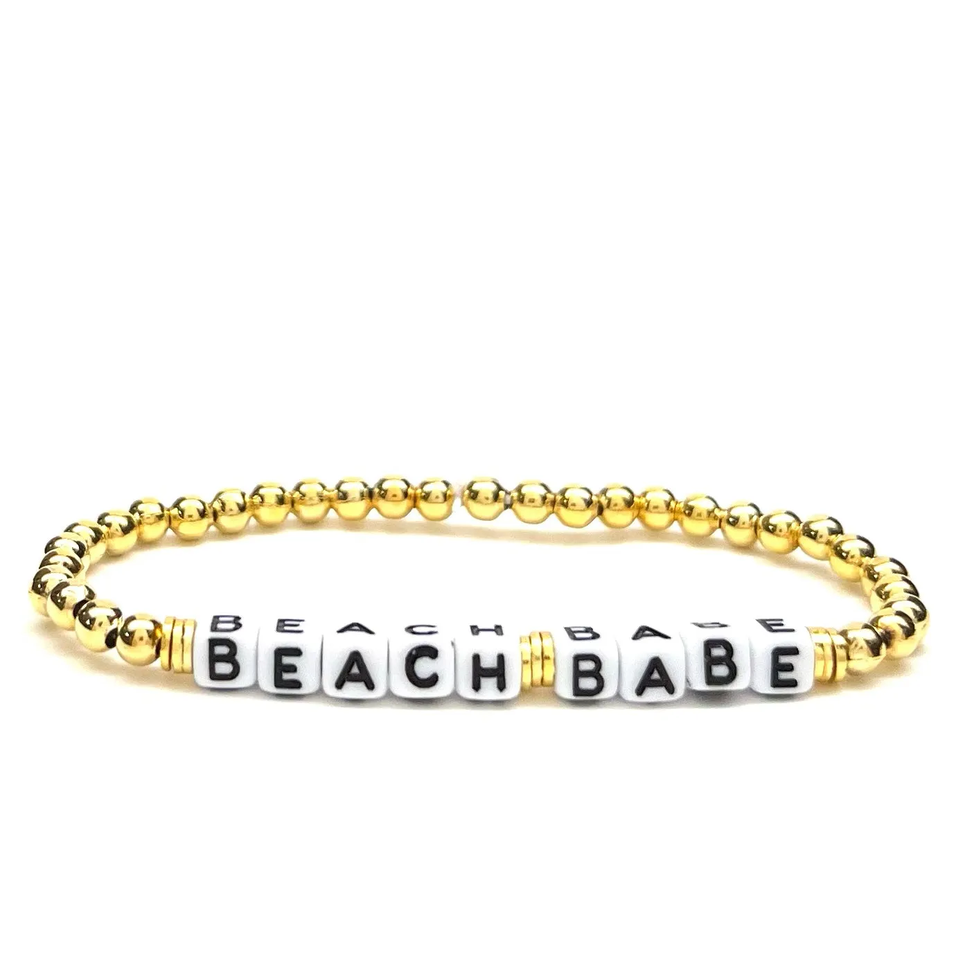 BEAD WORD BRACELET