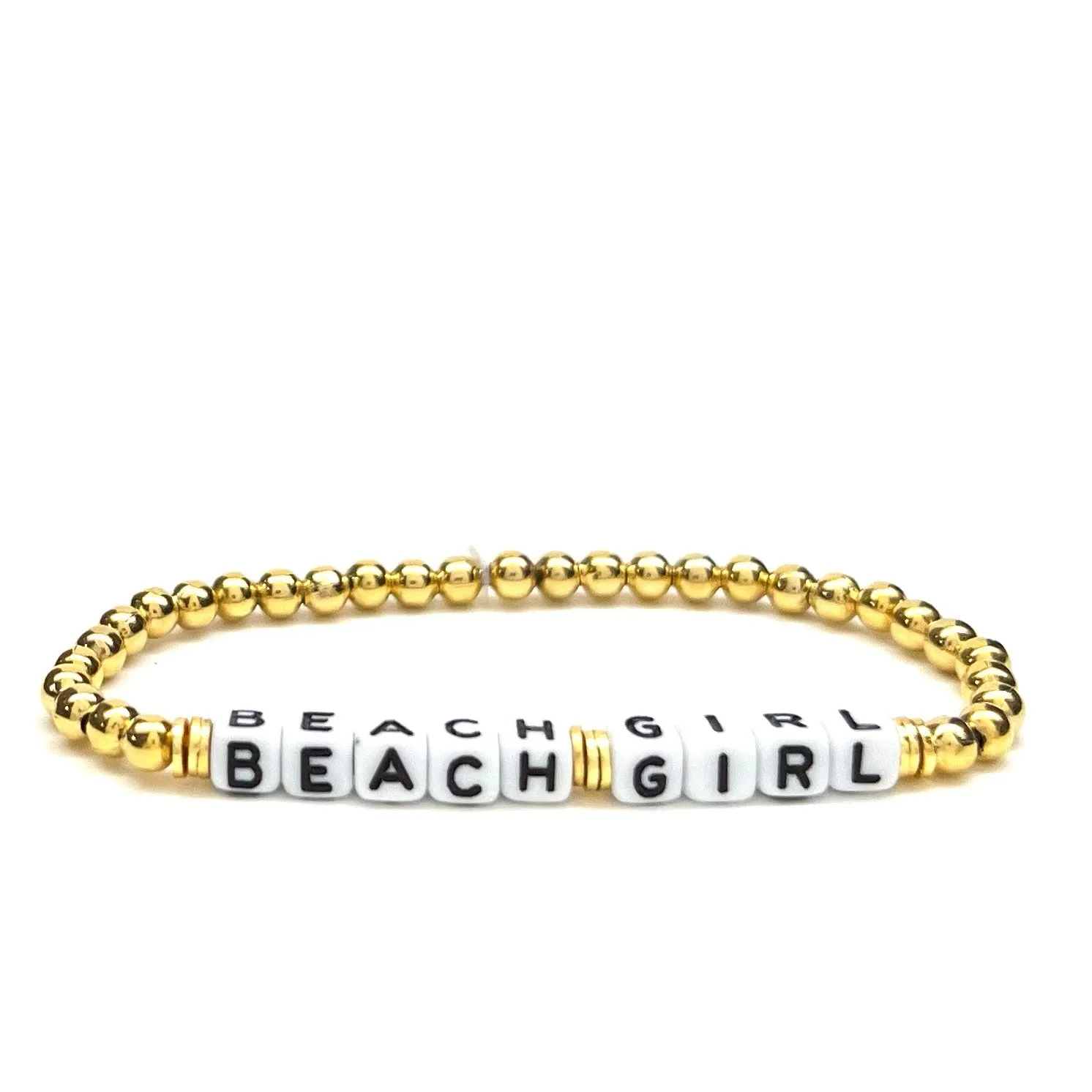 BEAD WORD BRACELET