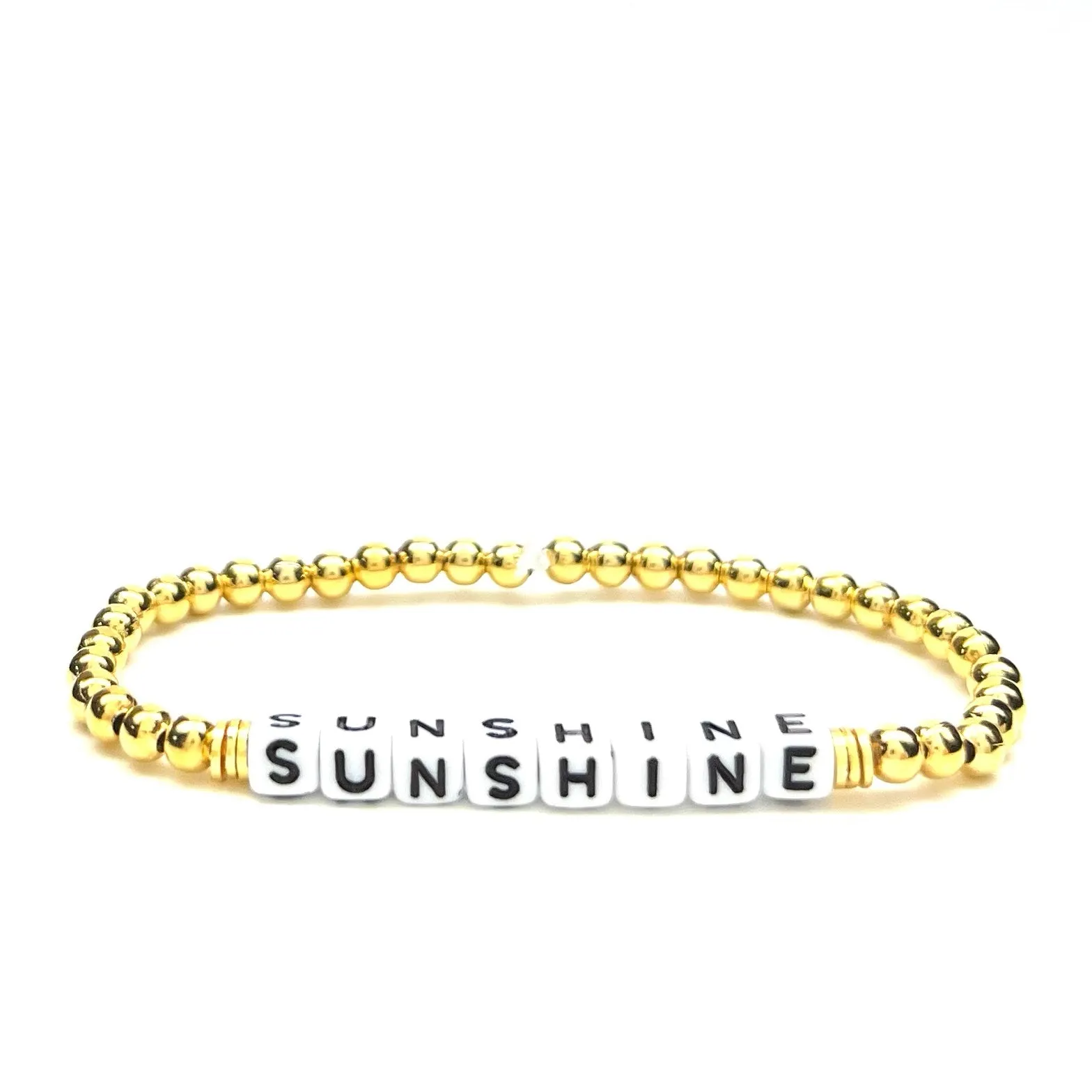 BEAD WORD BRACELET