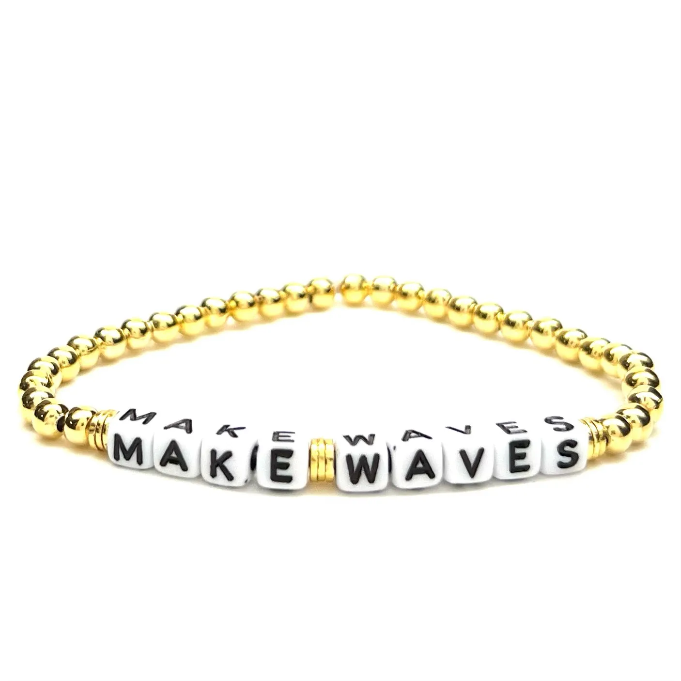 BEAD WORD BRACELET