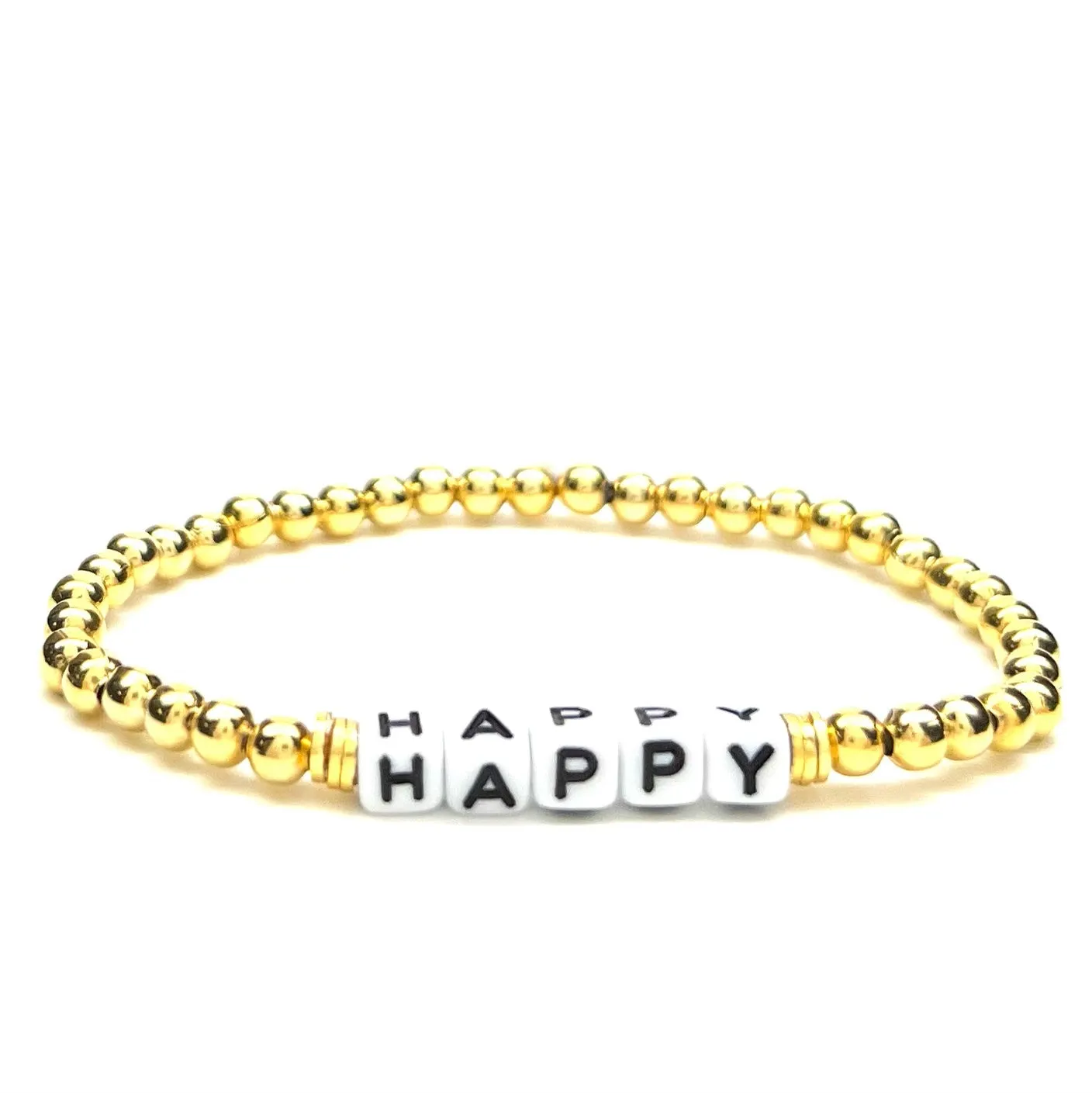 BEAD WORD BRACELET