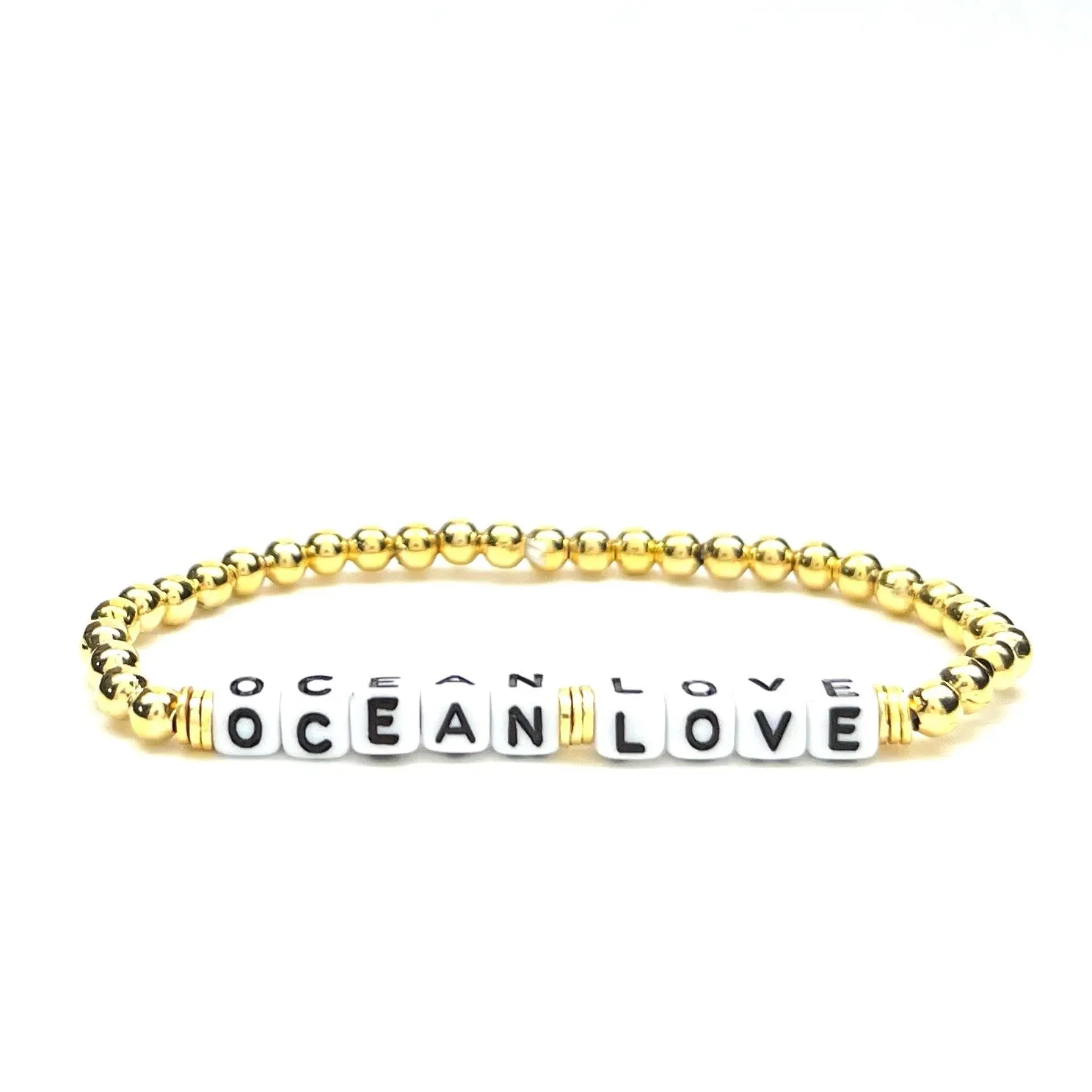 BEAD WORD BRACELET