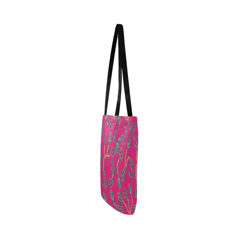 Beaded Lemonade Reusable Shopping Bag (Two sides)