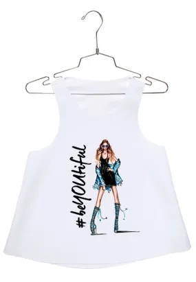 #BeYOUtiful - Black Dress Racerback
