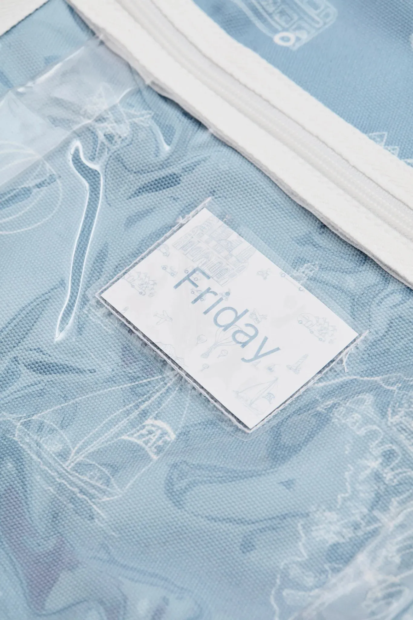 Blue Hanging Bag