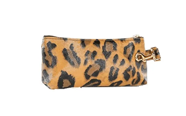 Brown Leopard SIGNATURE IT BAG • Pouch
