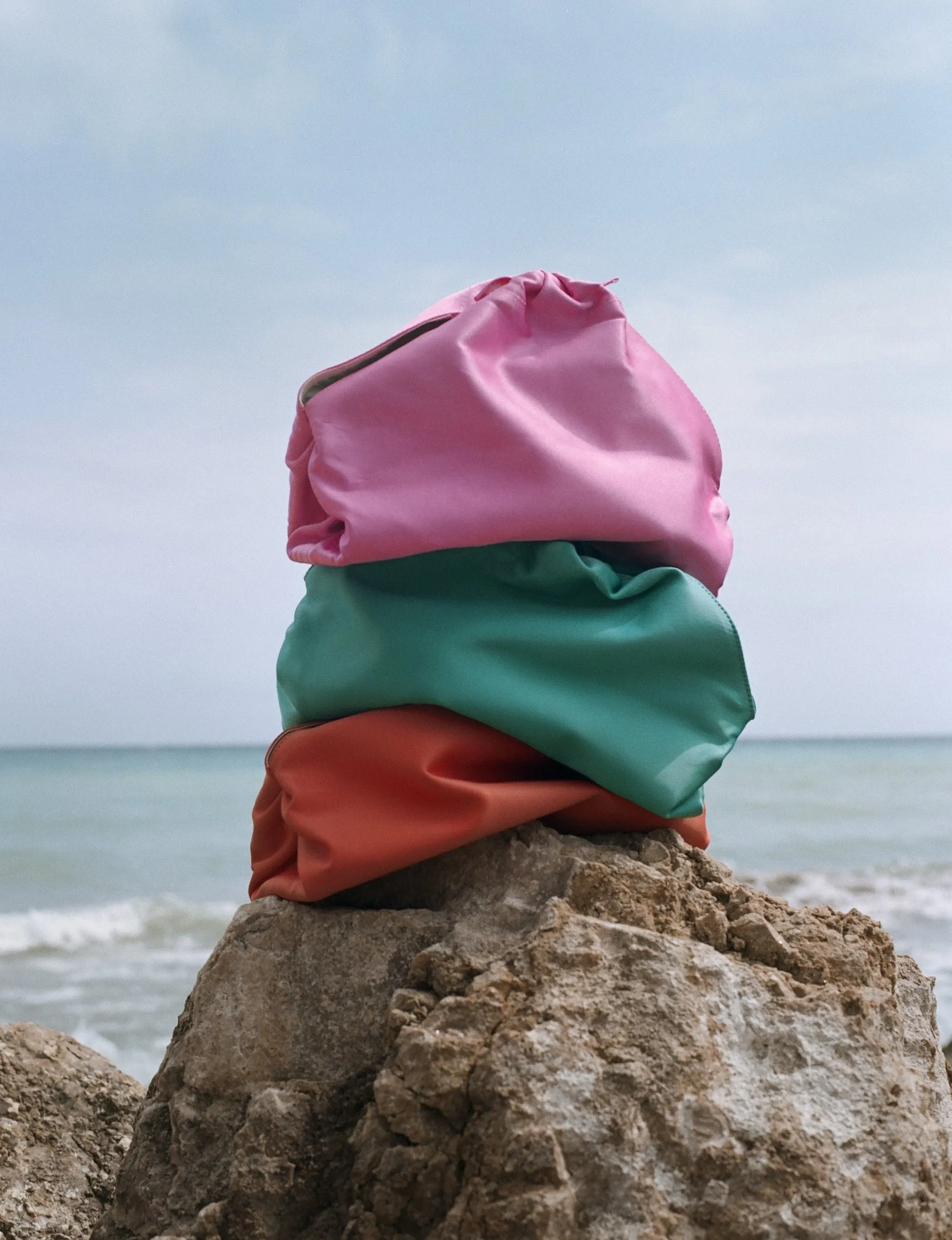 Buksha Bag in Raso Napoles Satin