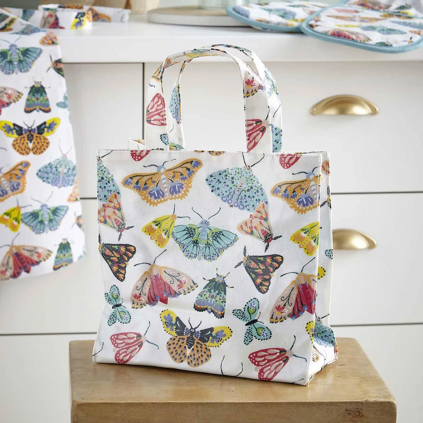 Butterfly House Small PVC Tote Bag