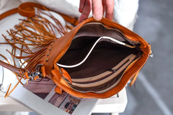 Casual Womens Fringe Crossbody Purse Vintage Boho Bags