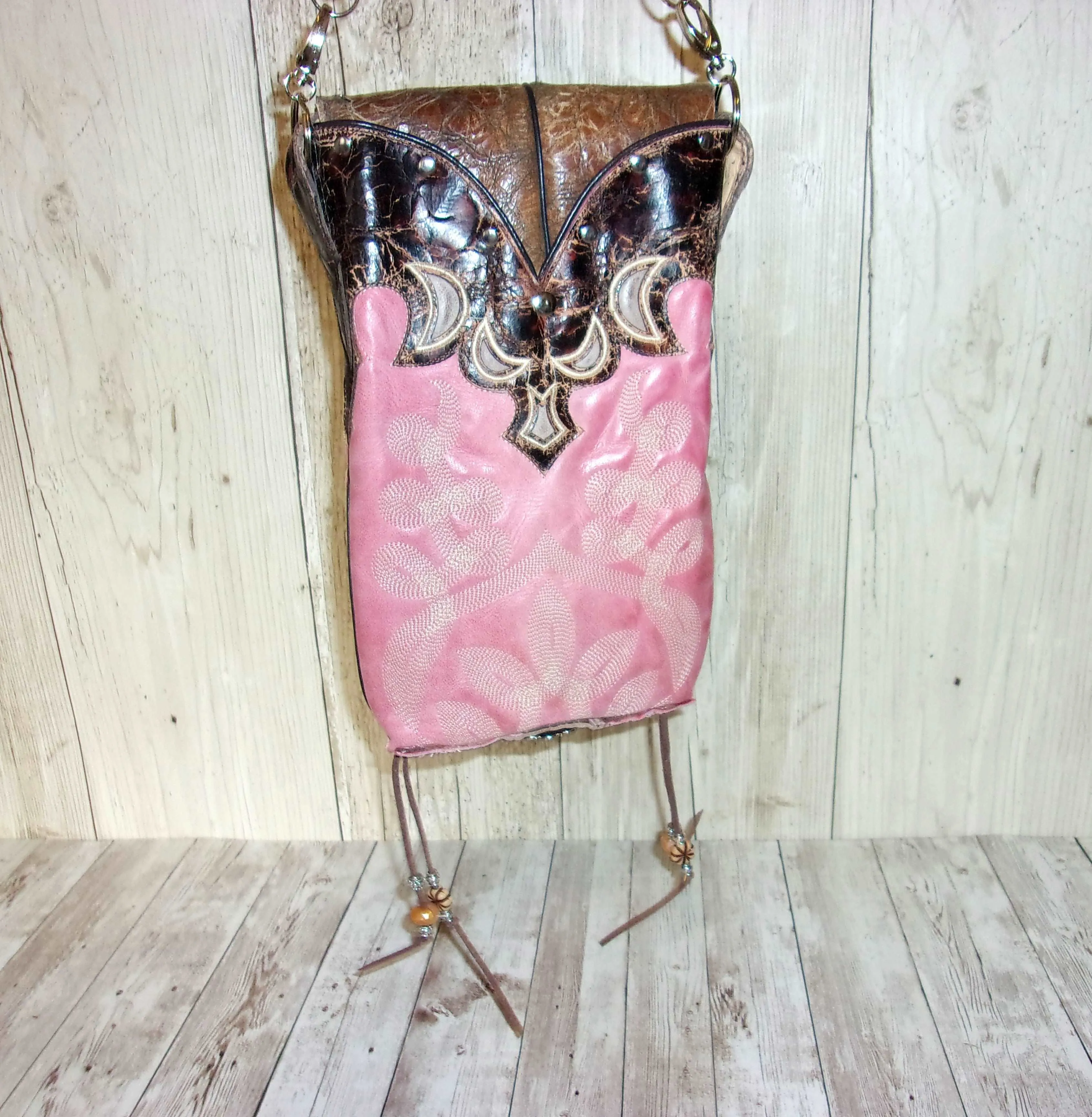 Cowboy Boot Crossbody Hipster Purse HP641