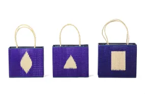 CPOT - Sedge Bag with Braid Ears Pattern (Set Blue)