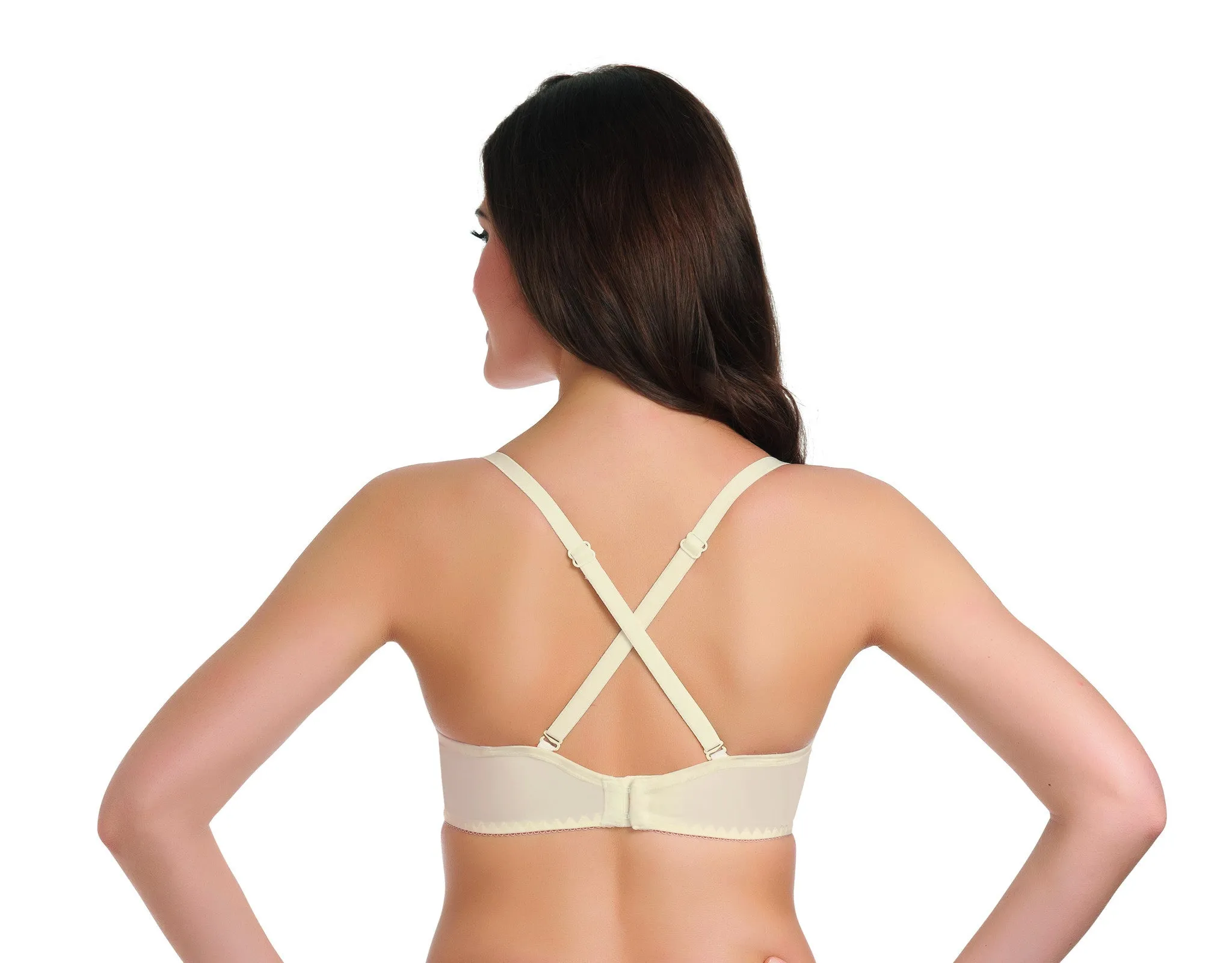 Deco Shape Ivory Moulded Multiway Bra - Freya