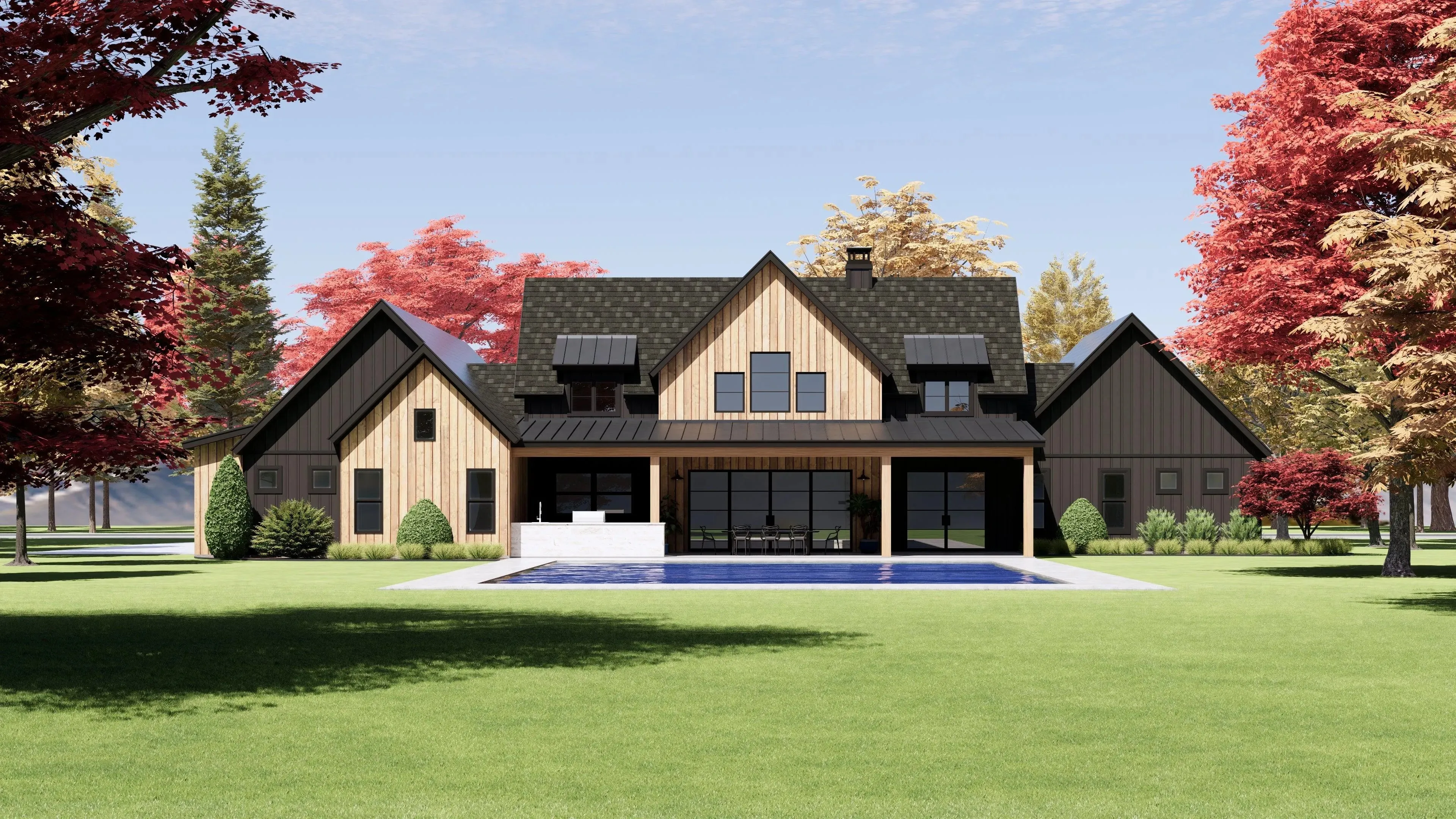 Elegant Home Design with Spacious Living Areas