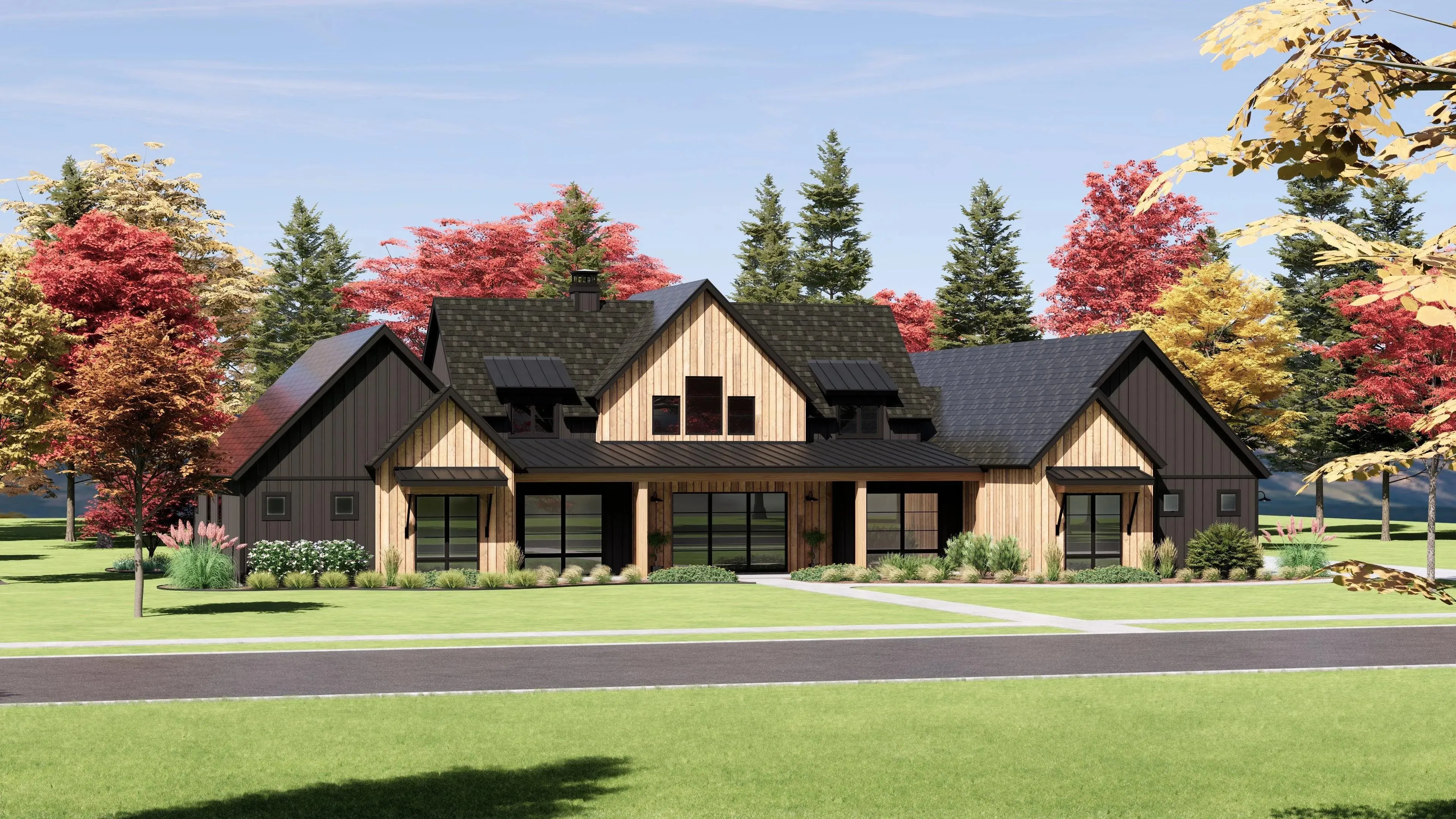 Elegant Home Design with Spacious Living Areas