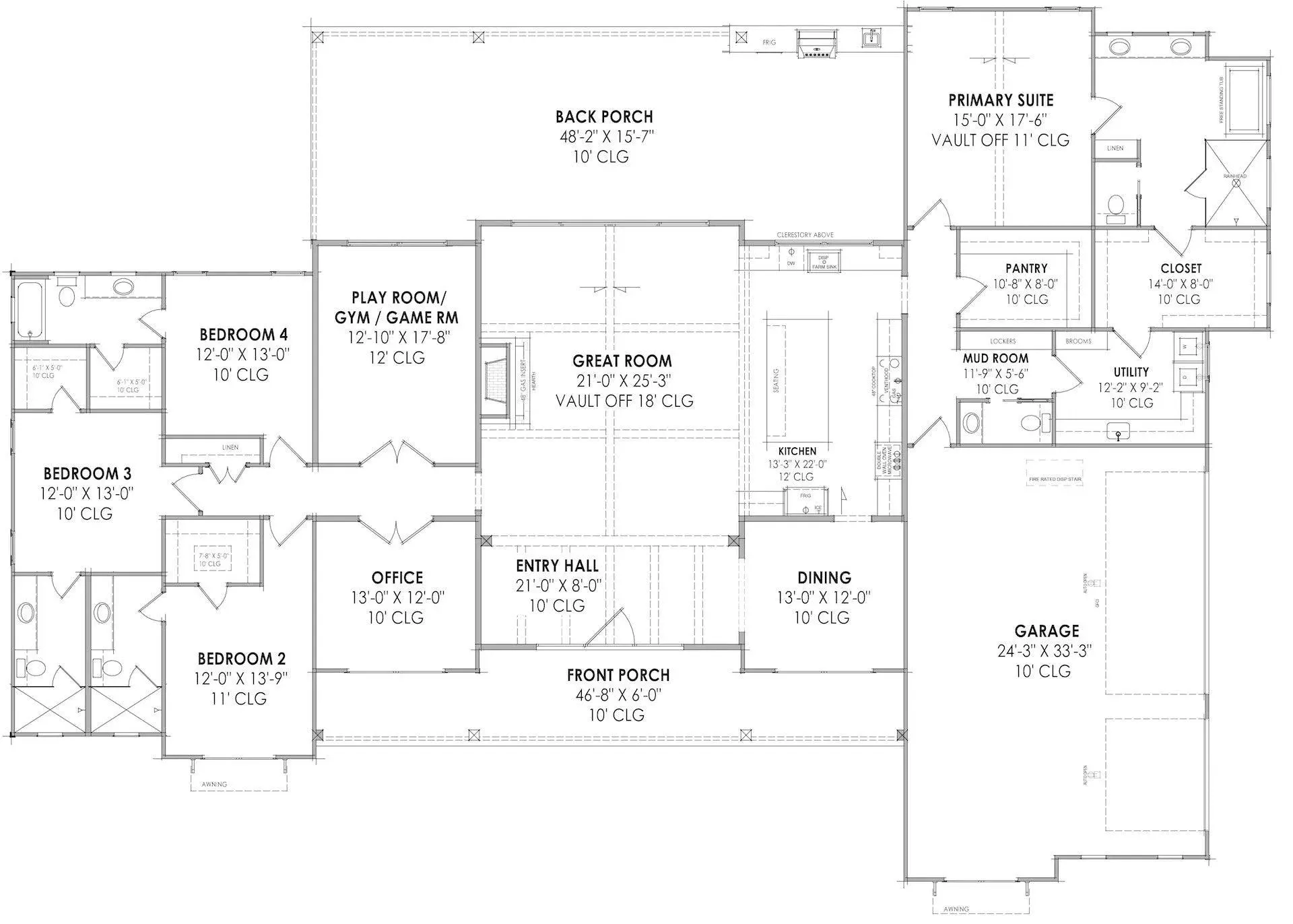 Elegant Home Design with Spacious Living Areas
