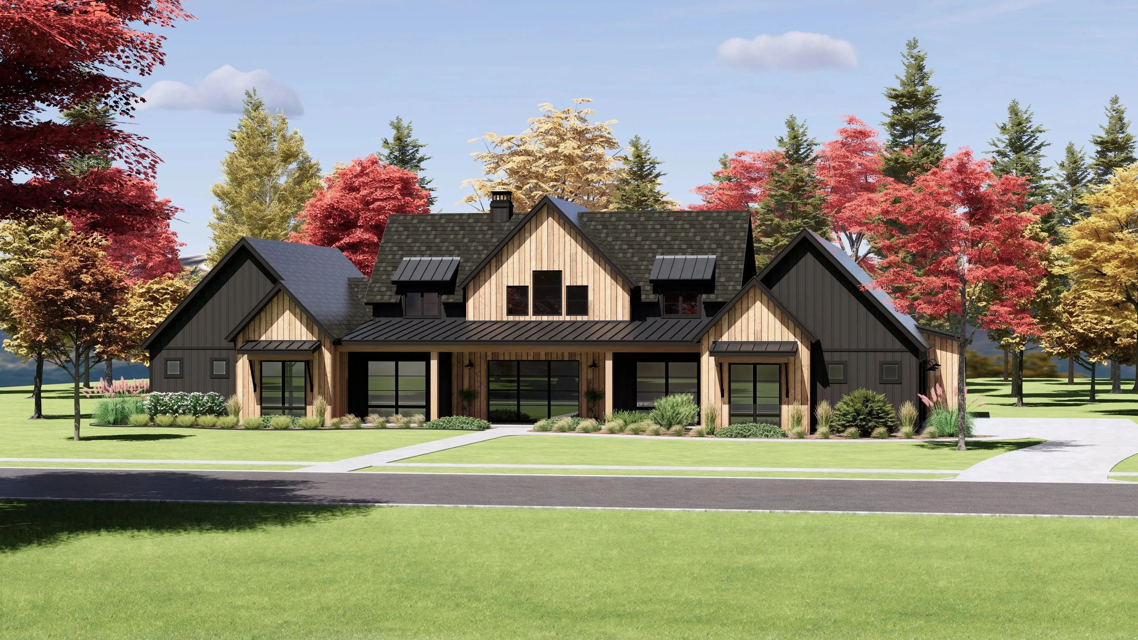 Elegant Home Design with Spacious Living Areas