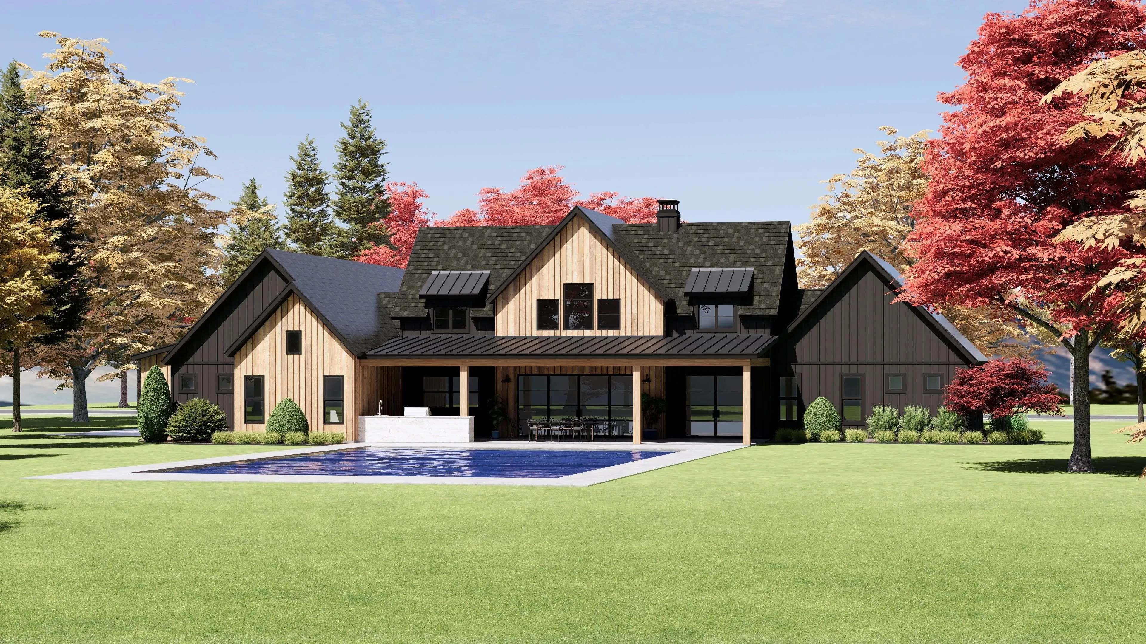Elegant Home Design with Spacious Living Areas