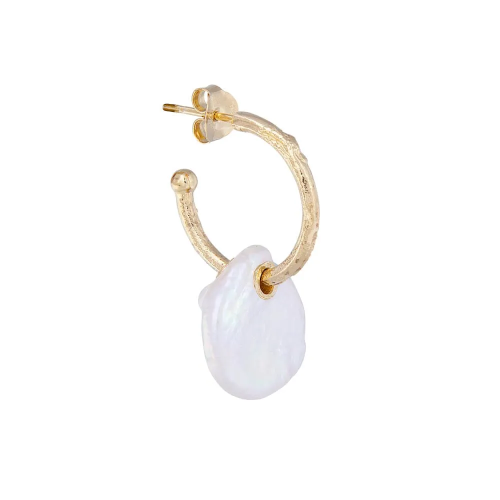 Fairley Valencia Pearl Drops - Gold