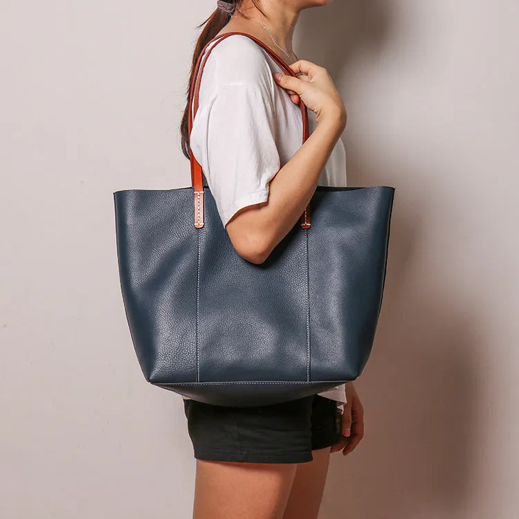 Fashion Women Large Storage Leather Handbas L1016