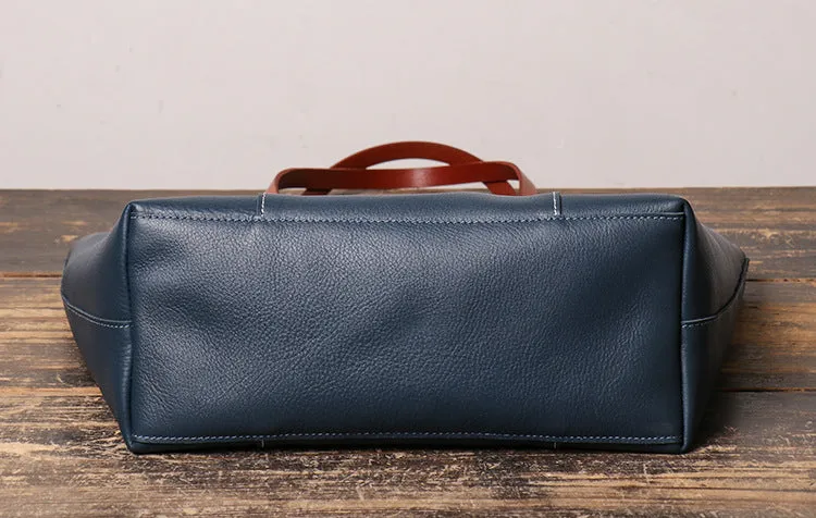 Fashion Women Large Storage Leather Handbas L1016