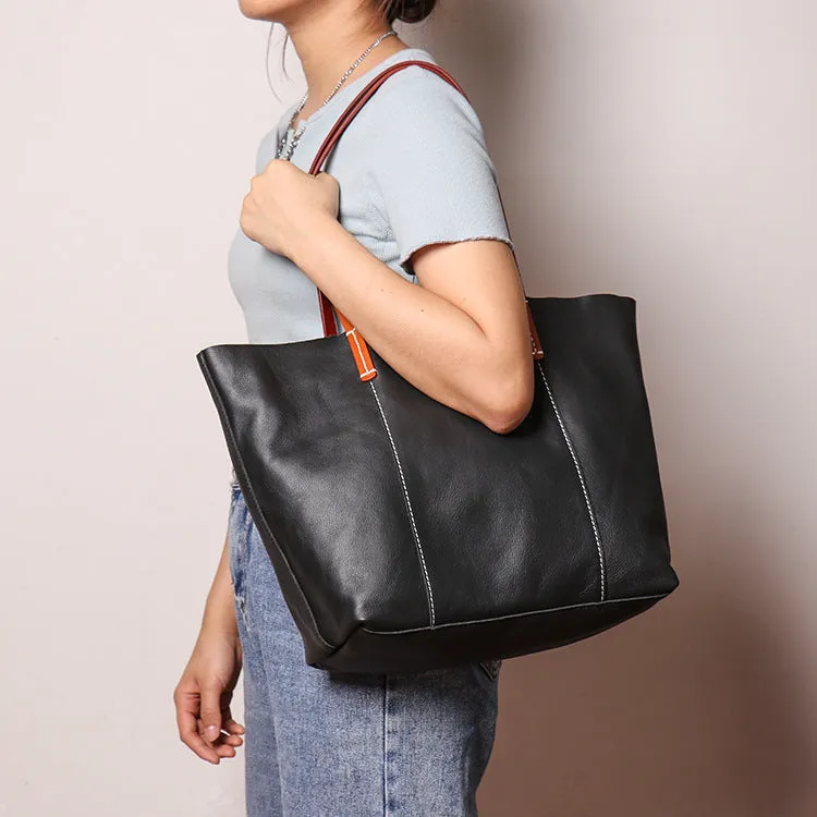 Fashion Women Large Storage Leather Handbas L1016