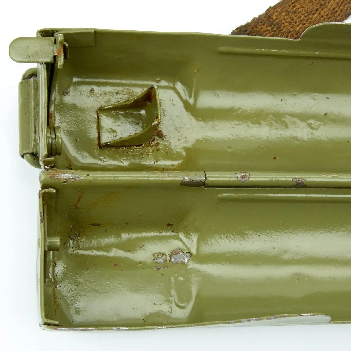 German WWII MG 42 Spare Barrel Carrier with Sling- Laufschutzer