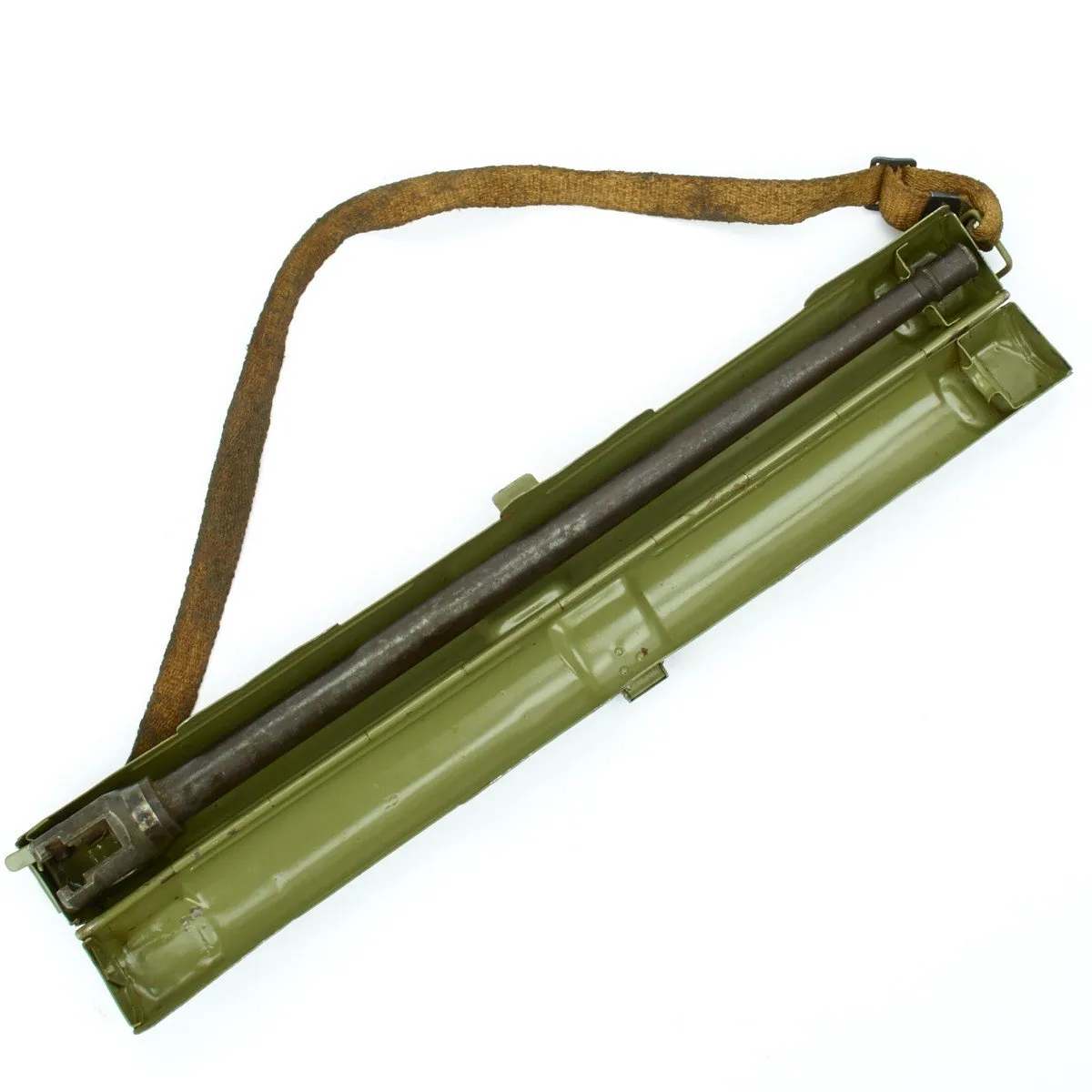 German WWII MG 42 Spare Barrel Carrier with Sling- Laufschutzer