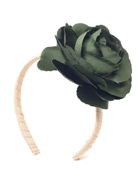 GREEN ROSES  Hairband