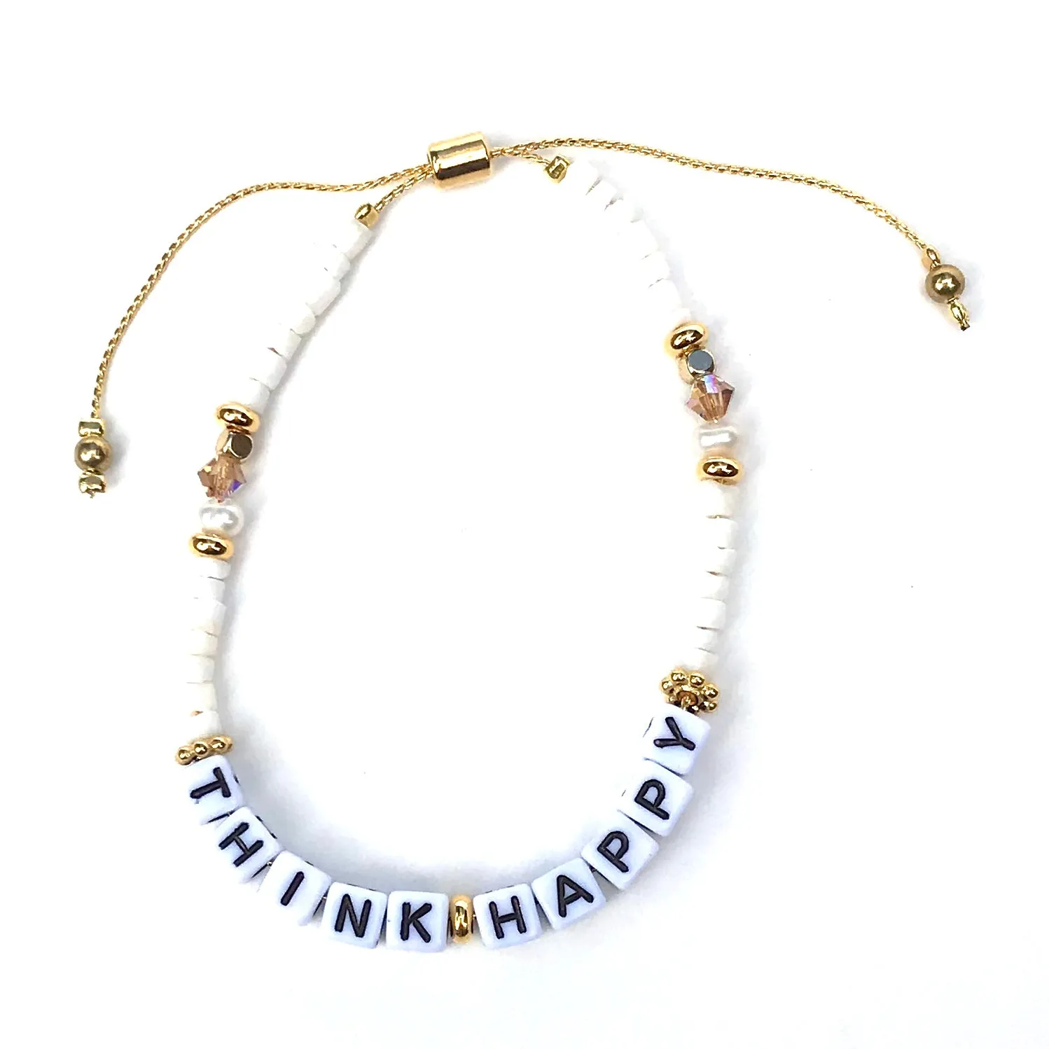 INSPIRATIONAL BEADED WORD BRACELET