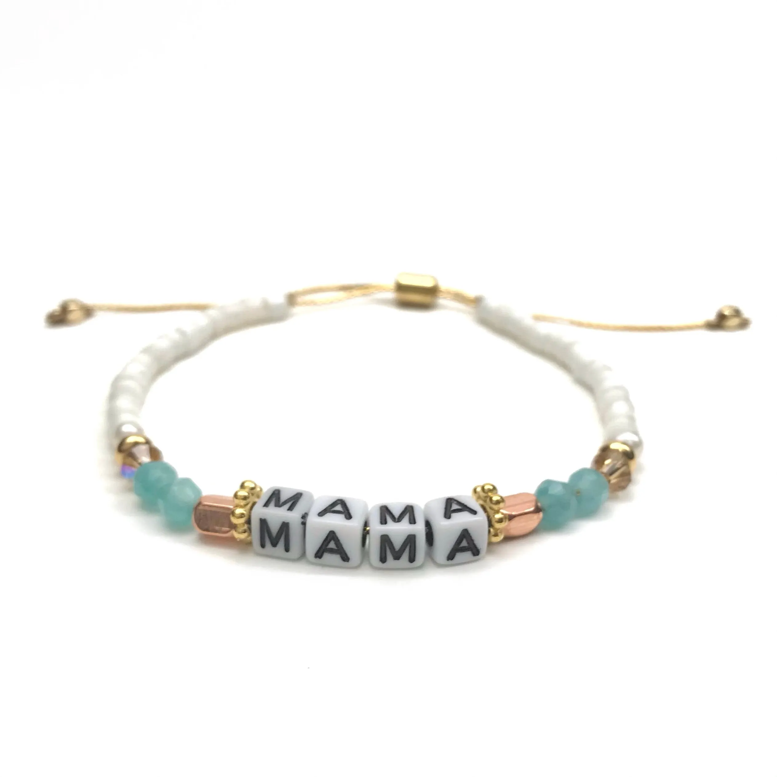 INSPIRATIONAL BEADED WORD BRACELET