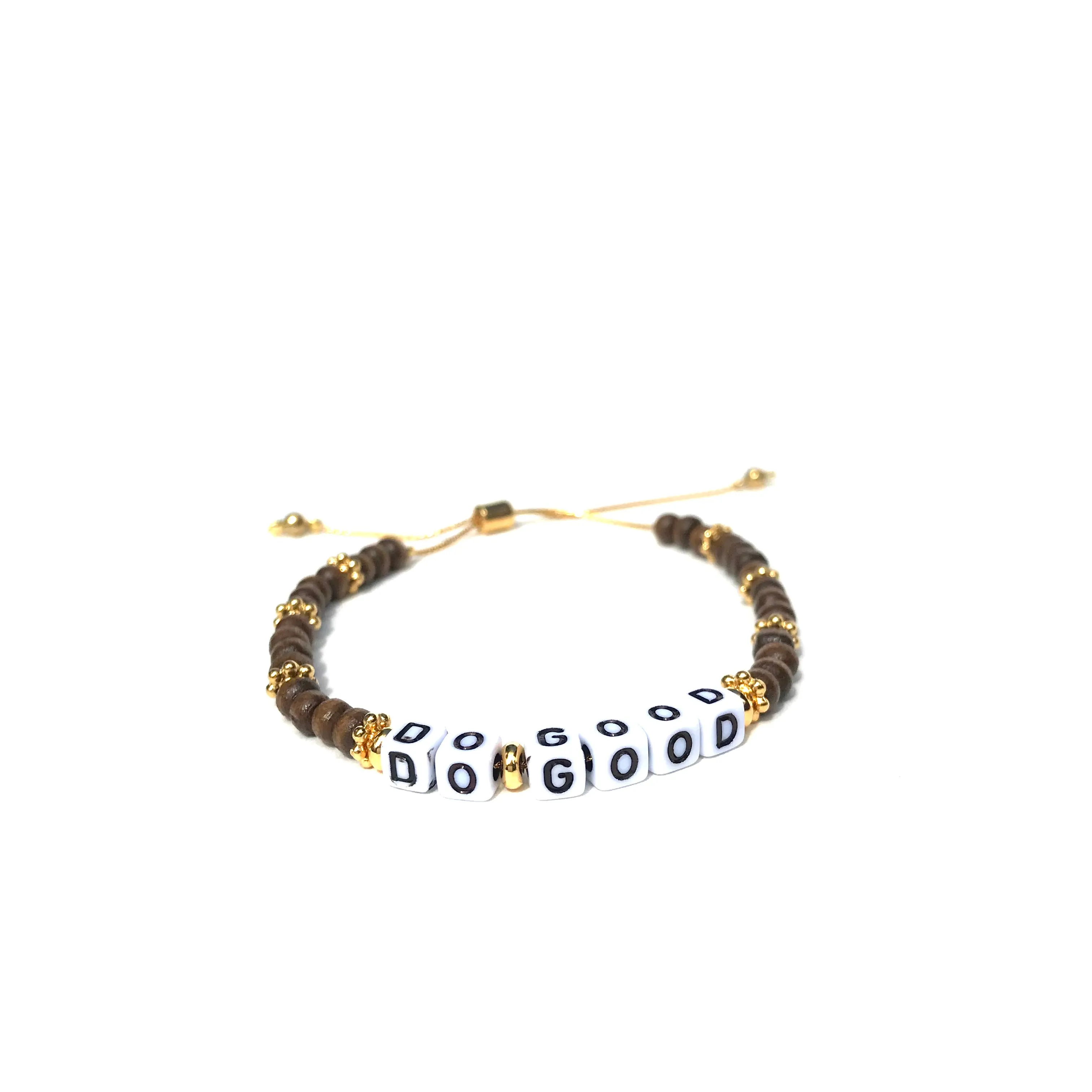 INSPIRATIONAL BEADED WORD BRACELET