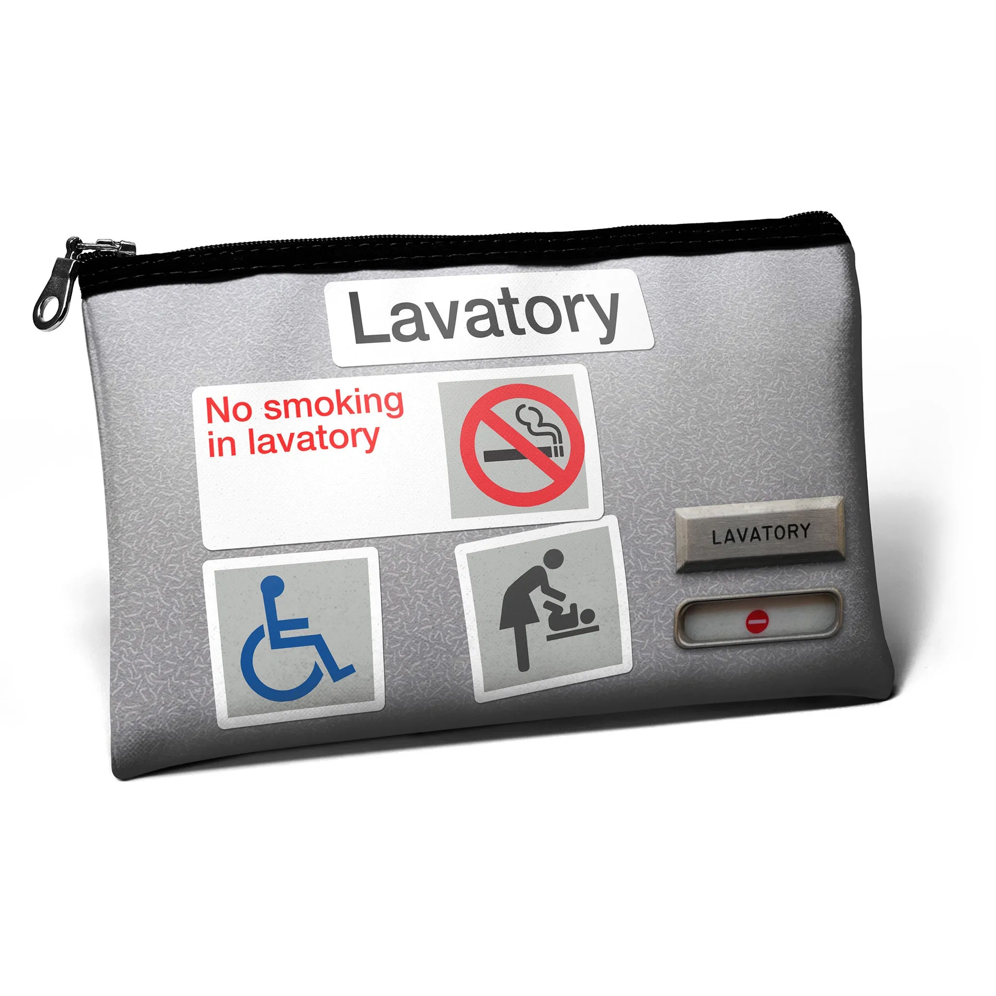 Lavatory Signage Cosmetic Pouch