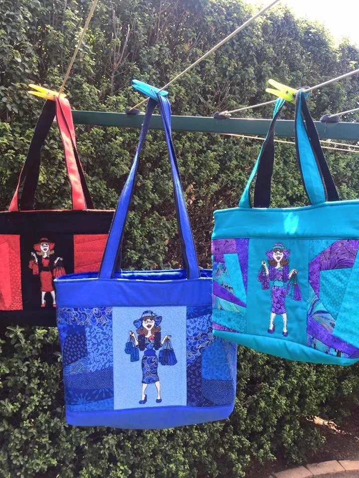 Let's Go Shopping Bag 5x7 6x10 8x12