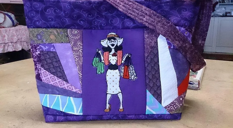 Let's Go Shopping Bag 5x7 6x10 8x12