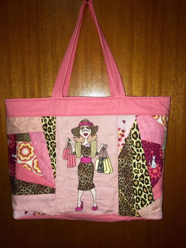 Let's Go Shopping Bag 5x7 6x10 8x12