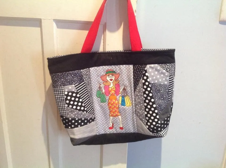 Let's Go Shopping Bag 5x7 6x10 8x12
