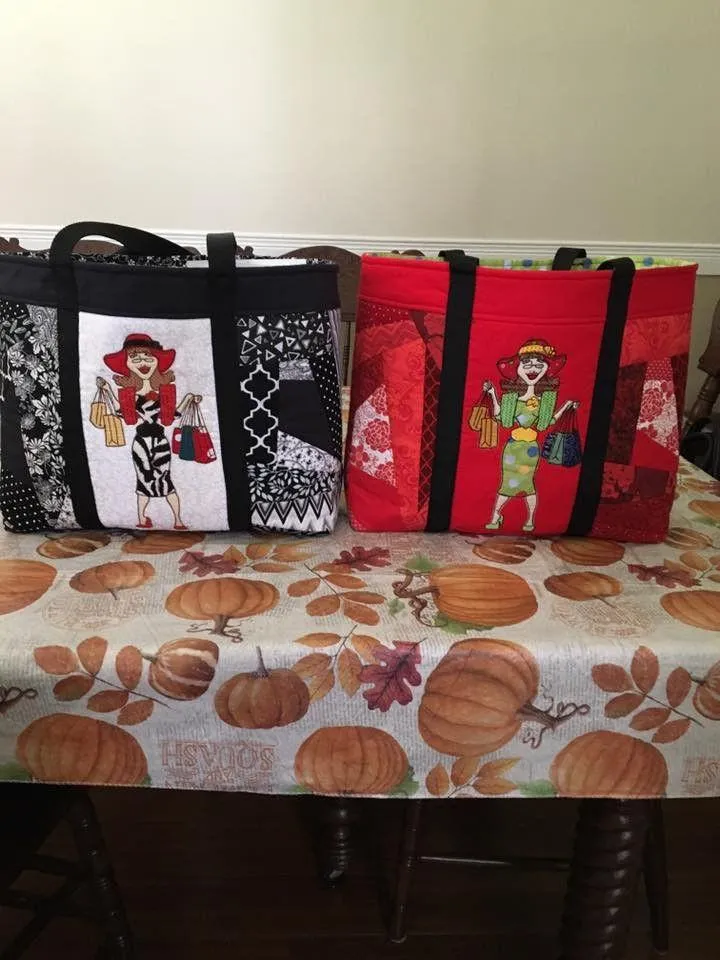Let's Go Shopping Bag 5x7 6x10 8x12