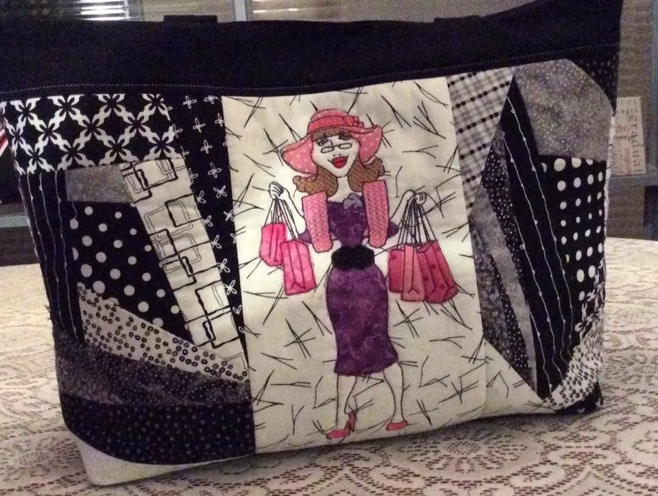 Let's Go Shopping Bag 5x7 6x10 8x12