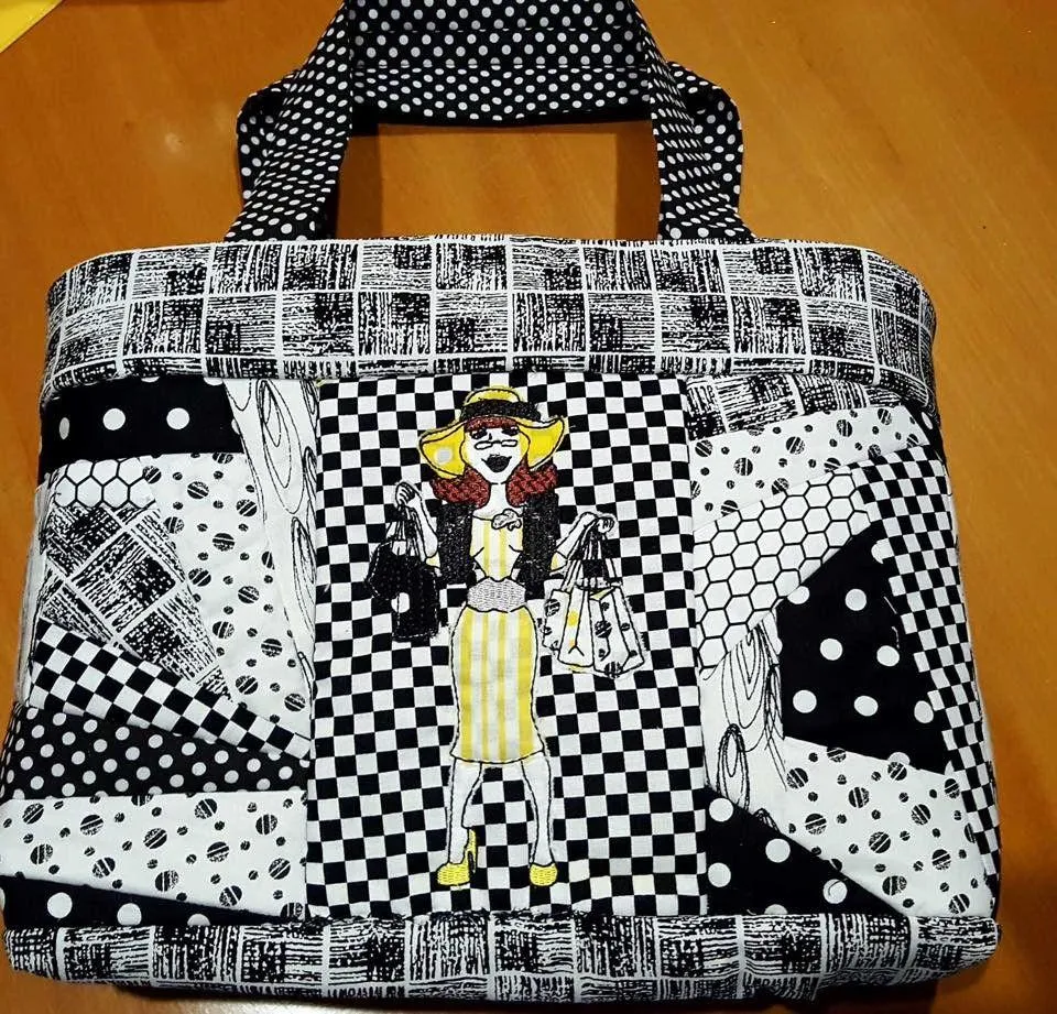 Let's Go Shopping Bag 5x7 6x10 8x12