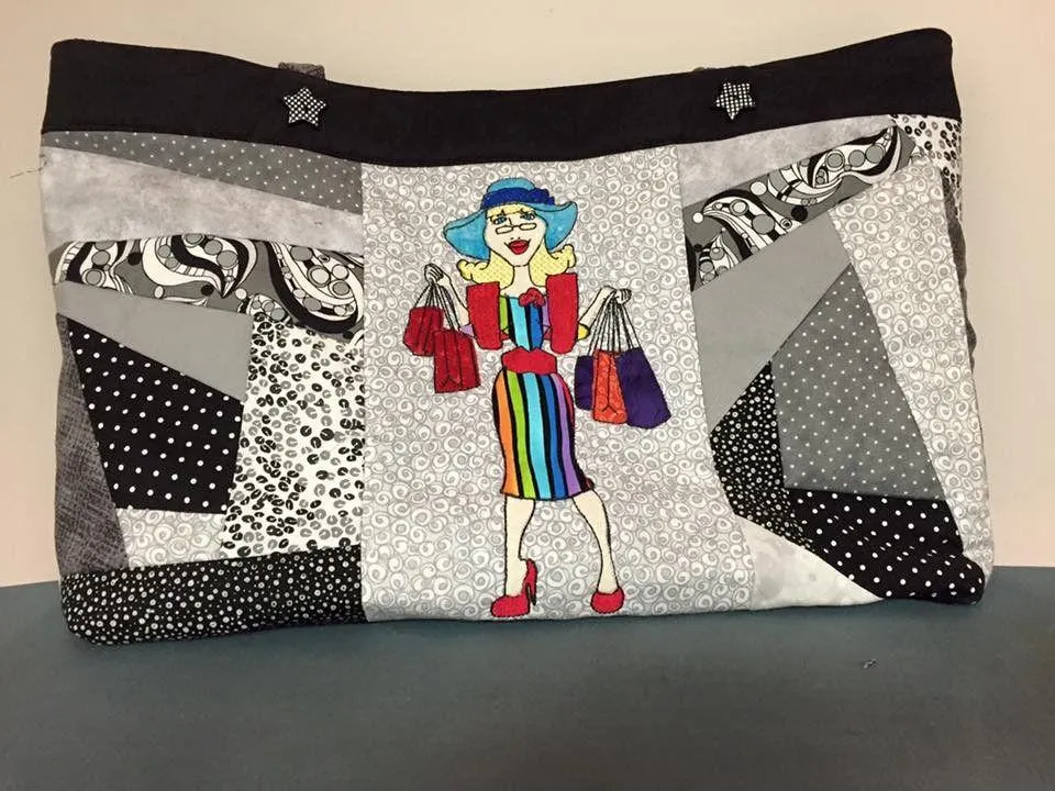 Let's Go Shopping Bag 5x7 6x10 8x12