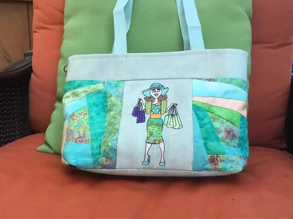 Let's Go Shopping Bag 5x7 6x10 8x12