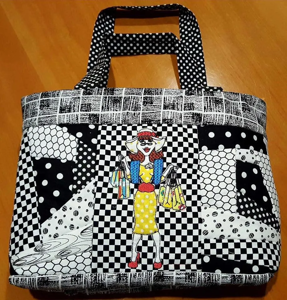 Let's Go Shopping Bag 5x7 6x10 8x12