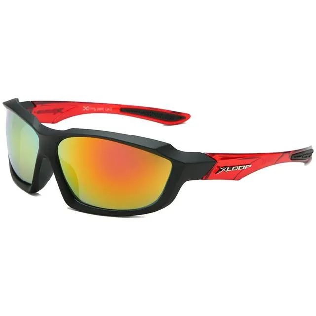 Men's Extreme sports Running Cycling Xloop Mirrored Sunglasses
