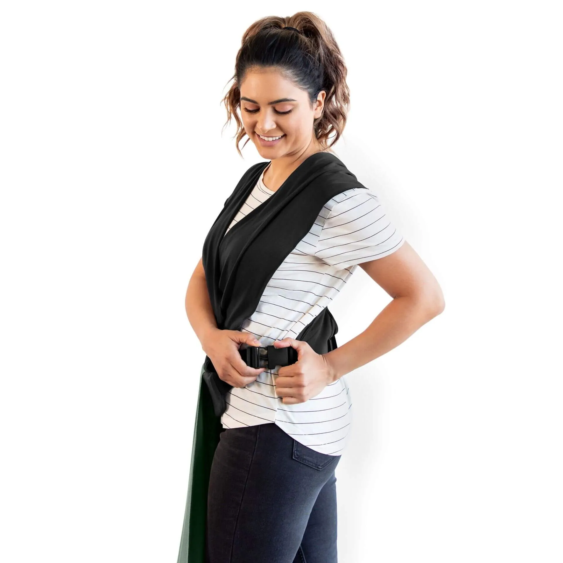 Moby Easy Wrap Carrier (Olive/Onyx)