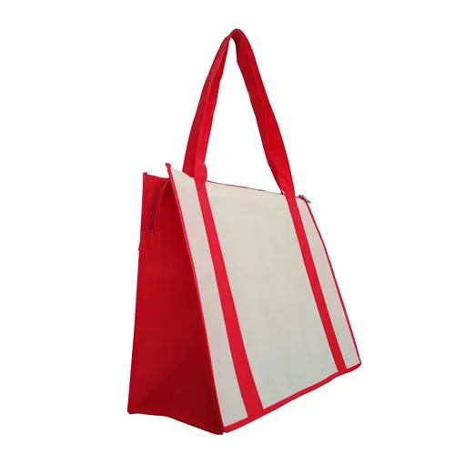 Non Woven Large Zipped Shopping Bag NWB017