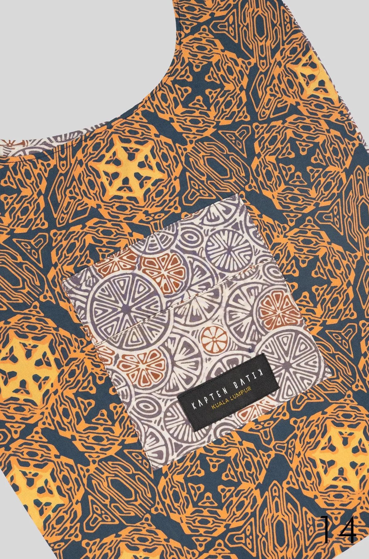 [ONLINE EXCLUSIVE] Artisanal Batik Pocket Grocer Bag
