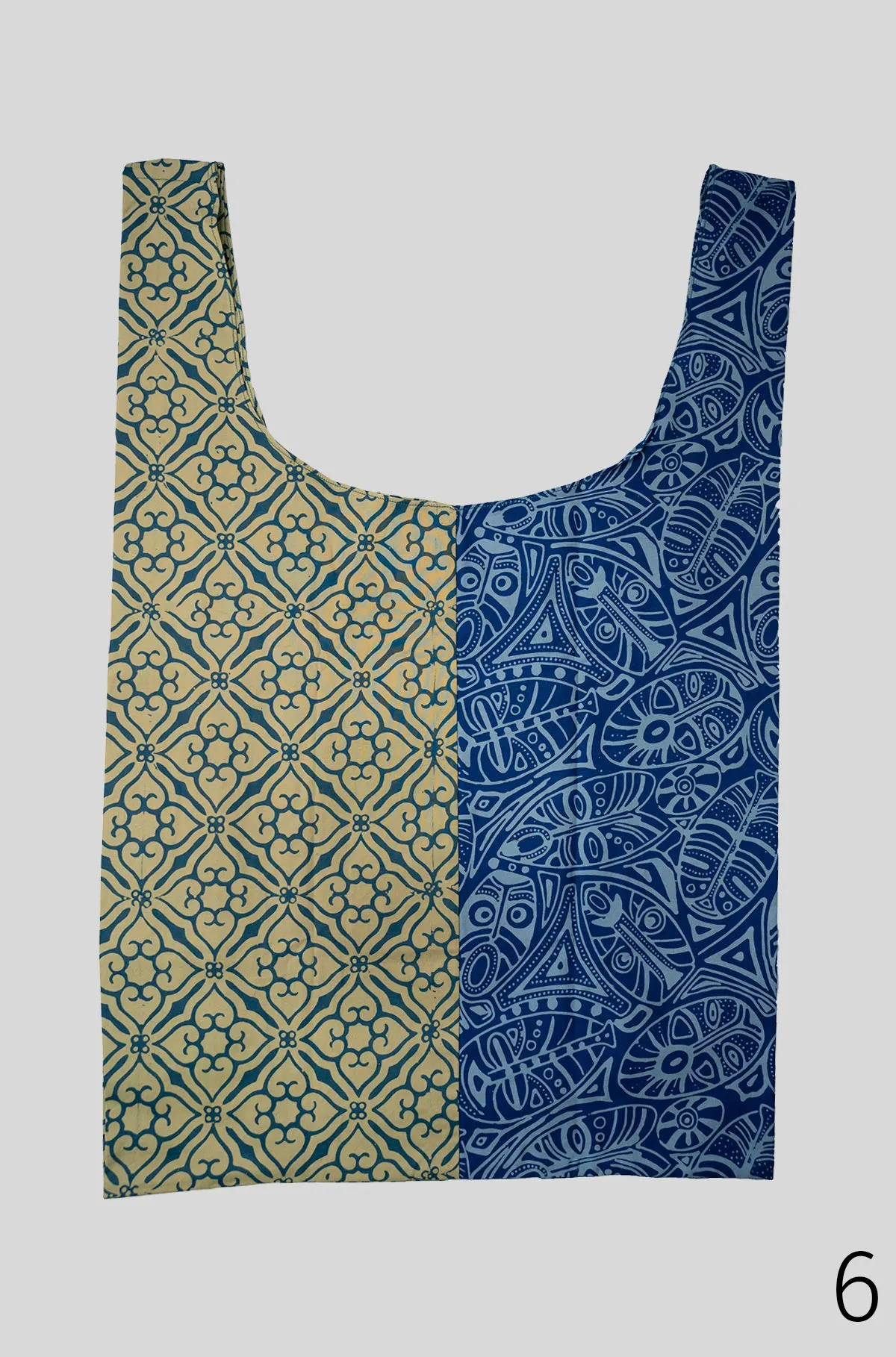 [ONLINE EXCLUSIVE] Artisanal Batik Pocket Grocer Bag